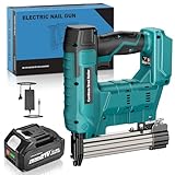 Yofuly Akku Tacker Nagelpistole Kompatibel mit Makk-ita 18V 21V Akku, 2 in...