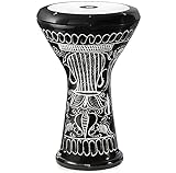 VD Vatan Profi Solo Darbuka Handgraviert 3029-S Schwarz 44,5 cm.