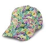 QQIAEJIA Wilder California Kaktusfeige Kaktus Blumen Floral Baseball Cap...