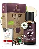 Heldengrün® BIO Nelkenöl [100% NATURREIN] Nelkenöl zum Einnhemen -...