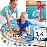 NouBaby® Wassermatte Baby BPA Frei XXL I Babymatte und Spielzeug ab 3, 6...