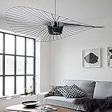 YONIISEA Vertigo Lampe 120cm Schwarz, Modern Vertigo Pendelleuchte E27...