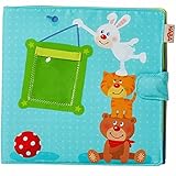 HABA Baby-Fotoalbum: Spielgefährten – Weiches Stoffalbum mit 10 Seiten...