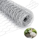 Zippicks Kaninchendraht, 0.4 x 12 m Hasendraht Maschendraht, Kaninchendraht...