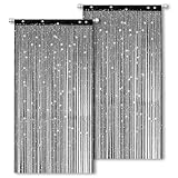 ElevaPulse Fliegenvorhang Terrassentür 200x100cm - 2 Stück Insektenschutz...