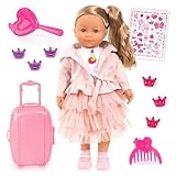 Bayer Design 94637AN Charlene Puppe interaktiv mit Haaren, sprechend,...