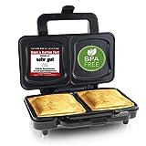 Emerio XXL Sandwichtoaster für alle Toastgrößen geeignet, BPA frei,...