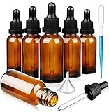 ANKKY Pipettenflasche 10ml 20ml 30ml Apothekerflasche 6Stk Tropfflaschen...