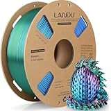LANDU Silk PLA Filament Tricolor 1,75mm 1kg 3D Drucker Filament 3 Color PLA...