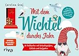 Mit dem Wichtel durchs Jahr: 20 Postkarten mit Urlaubsgrüßen, Rätseln...