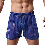 Rrongwn Fischnetz Short Herren Sexy Unterwäsche Für Mann Netz Kurze Hosen...