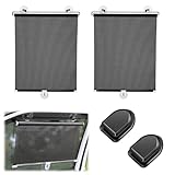 2PCS Sonnenschutz Auto Baby Sonnenblende Auto Auto-Sonnenschutz Rollo mit 6...