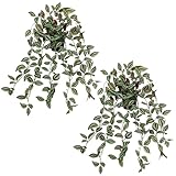 Künstliche Hängepflanzen für Regal im hinteren Topf, kleine künstliche...
