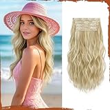 Sofeiyan Clip in Extensions, 4PCS 40 cm Haarverlängerung für Damen,...