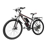 KumuJ 26 Zoll E-Mountainbike Elektrofahrrad e Bike E-Bike mit Abnehmbarer...