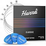HAVENDI® Gitarrensaiten | Klassische Gitarre für brillante Klangqualität...