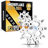 KEZKALS Vatertagsgeschenk, 23-in-1 Schneeflocken Multitool, Geschenke für...