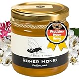 Deutscher Roher Honig - Frische Ernte Frühjahr 2025 direkt vom Imker aus...