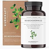 Kurkraft® Bockshornklee Kapseln Aktiviert (240 Stück) - Bio-Zertifiziert...
