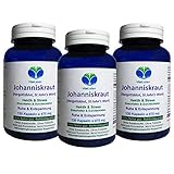 JOHANNISKRAUT St John`s Wort (Hypericin) - 360 (3x120) Nerven Balance...