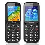 Tosaju 4G LTE Telefon Mini Tastenhandy Ohne Vertrag 1.7 Zoll Farbdisplay...