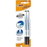 BIC Velleda Whiteboard-Stifte, trocken abwischbare Marker in schwarz,...