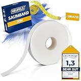 NEUFELD® Saumband zum Aufbügeln 30m (inkl. Anleitung) I Bügelband zum...