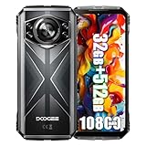 DOOGEE S118 Outdoor Smartphone 4G ohne Vertrag,32GB+512GB(2TB) 10800mAh 33W...