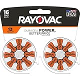 Rayovac Size 13 Hearing Aid Batteries, Hearing Aid Batteries Size 13, 16...