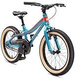 BIKESTAR Kinder Fahrrad Aluminium Mountainbike mit V-Bremse für Mädchen...