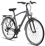 Licorne Bike Premium Trekking Bike in 28 Zoll - Fahrrad für Herren,...