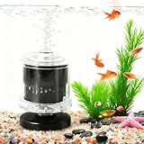 Weciau Aquarium Filter, Mini Leiser Innenfilter Aquarium, Luftheber Filter...