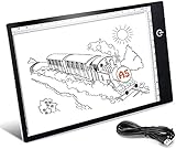 Led Licht Pad A5,A5 LED Leuchttisch Ultra-dünne Leuchtplatte Zeichnen,mit...