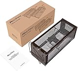 RatzFatz® Lebendfalle Mausefalle, Premium Rattenfalle, XXL Profi, Garten &...
