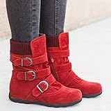 Generisch Stiefel Kniehoch Damen, Damen Boots, Schnürboots Damen, Herbst...
