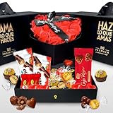 Premium Schmuckbox zum Valentinstag · Deluxe Geschenk mit 18 Duftrosen und...