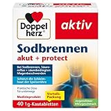 Doppelherz Sodbrennen akut + protect - Medizinprodukt bei Sodbrennen,...