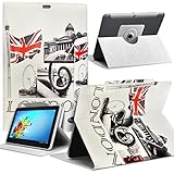 Seluxion Schutzhülle Motiv MV11 Universal L für Tablet Toshiba Excite...