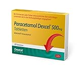Dexcel Paracetamol 500 mg Tabletten bei Schmerzen und Fieber, 20 St....