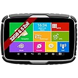 Elebest Motorrad Navi Rider A6 Plus, Motorrad Navigation, 5-Zoll-Display,...