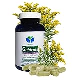 Echte GOLDRUTE Solidago Goldrutenkraut 180 Kapseln NIEREN - BLASE -...