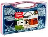 fischer Meister-Box XL Universal, 266-teiliges Dübel- und Schraubenset,...