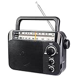 Retekess TR604 Tragbares Radio, FM AM Radio mit Großer...