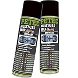 BandelOne enthält 2x 500 ML PETEC Multi Ubs Unterbodenschutz Wachs...