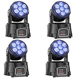 Moving Head Stage Light – 7x15W RGBW LED DJ Disco Licht mit DMX512,...