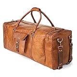 Berliner Bags Vintage Reisetasche New York XXXL, Weekender aus Leder,...