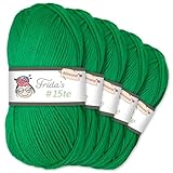 Frida's Wollhaus Frida's 5 x 100 g #15te Allround Basic Garn Babygarn Wolle...