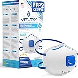 VEVOX® FFP2 Maske mit Ventil – 5er, 10er oder 20er Set – Staubmaske...