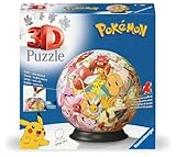 Ravensburger 3D Puzzle 11595 - Puzzle-Ball Pokémon Kanto Region -...