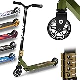 Fun Pro Stunt Scooter Insane2, Roller mit ABEC 9 Lager, mit Griptape, 110...